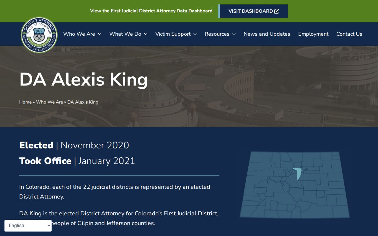 Gilpin County criminal court records First Judicial District Attorney